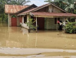 Banjir Meluas, Sebanyak 3.340 KK di 6 Kecamatan di Sergai Terdampak Bencana