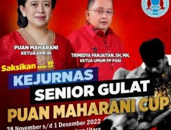 Sumut Tuan Rumah Kejurnas Gulat ‘Puan Maharani Cup’