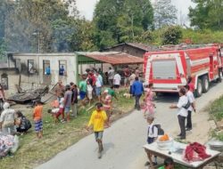Kebakaran Hanguskan 6 Rumah di Toba