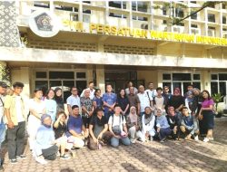 Mahasiswa Jurnalistik Pusat Pengajian USM Penang Kunjungi PWI Sumut