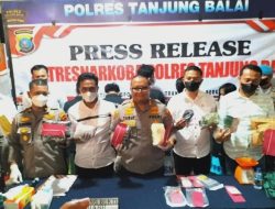 Polres Tanjungbalai Ungkap Jaringan Narkoba, 5 Pelaku Ditangkap