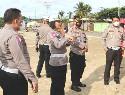 Pastikan Selesai Sesuai Jadwal, Wadir Lantas Tinjau Jalur Tol Sinaksak