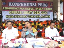 Operasi Sikat Toba 2022, Poldasu Ungkap 346 Kasus