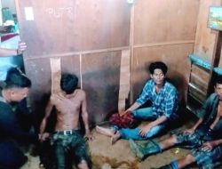 GKN di Belawan, 4 Pria Terduga Pengguna Sabu Diringkus Polisi