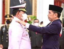Presiden Jokowi Lantik Yudo Margono sebagai Panglima TNI
