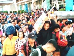 Ribuan Pemudik Nataru Tiba  di Pelabuhan Belawan