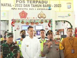 Kapolda Sumut, Wagubsu dan  Pangdam Tinjau Bandara Kualanamu