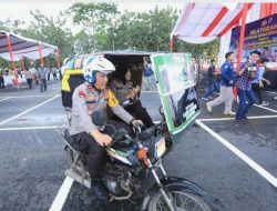 Kapolda Sumut Bersilatuhrahmi dengan Ratusan Abang Becak
