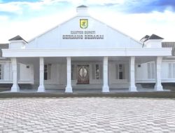 Gedung Baru Kantor Bupati Sergai Bercat Putih, Terlihat  Indah dan Menyejukkan