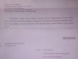 Laporan FKI 1 Terkait Dugaan Penyelewengan Beberapa SKPD di Sergai Ditanggapi KPK RI