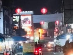 Meriahkan Imlek, Sepanjang Ruas Jalan di Stabat Dihiasi Lampu Lampion