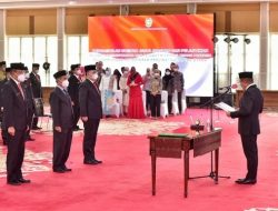 Lantik Pejabat Eselon II dan III, Edy Rahmayadi: Kalian Pelayan Rakyat Digaji Pakai Uang Rakyat