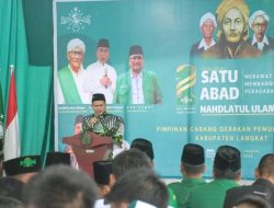 Hadiri Semarak Satu Abad NU Kabupaten Langkat, Adlin : Ansor Harus Tetap Solid dan Kompak