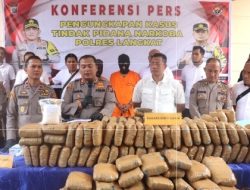 Satres Narkoba Polres Langkat Tangkap Pria Asal Medan Kurir Sabu 1 Kg
