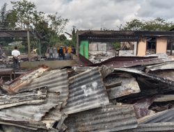 7 Rumah Hangus Terbakar di Pamatangraya Simalungun