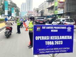 Operasi Keselamatan Toba  2023, Sat Lantas Sosialisasi  Disiplin Berlalulintas