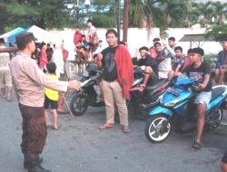 Aksi Kumpul-Kumpul Remaja di Jalan Jambi Binjai  Dibubarkan Polisi