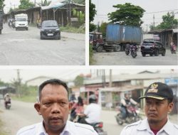 Bagian Jalan Rusak di Jalan Platina 1 Bukan Wilayah Kota Medan