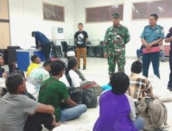 19 PMI Ilegal Tangkapan TNI AL Lanal TBA Diserahkan ke Imigrasi