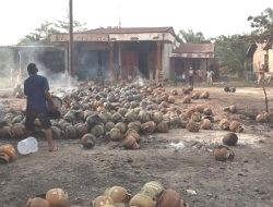Ratusan Tabung Elpiji Meledak  di Sonomartani Labura, 4 Rumah Terbakar