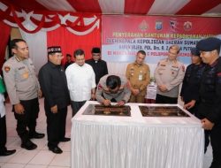 Kapolda Sumut Resmikan 50 Unit Rumah Dinas Batalyon C Pelopor Brimob