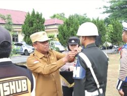 Pimpin Upacara Gelar Pasukan Operasi Ketupat, Bupati Sampaikan Amanat Kapolri