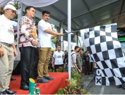 Bobby Berangkatkan Peserta Program Mudik Gratis Pemko Medan