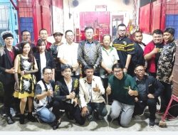 Hadiri Ultah Dewa Siong Tee Kong, Hasyim dan Wong  Sumbangkan dua Lagu