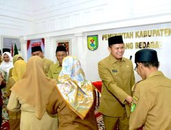 Lantik Pejabat Pengawas, Wabup Sergai : Berikan Layanan Publik Terbaik