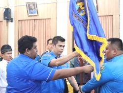 Dilantik sebagai Ketua KNPI Simalungun, Juni Pardomuan ajak Kader Bangun Kabupaten Simalungun