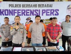 Polres Sergai Amankan Tiga Pelaku Curat