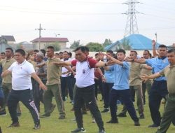 Pererat Sinergitas, TNI-Polri dan Forkopimda Olah Raga Bersama