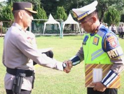 Gagalkan Peredaran 28 Kg Sabu, 2 Personel Satlantas Polres Sergai Terima Penghargaan