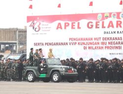 Forkopimda Apel Gelar Pasukan Kunjungan Ibu Negara ke Sumut