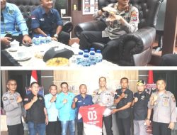 Audensi dengan Kapolres, PWI Sergai Apresiasi Pengungkapan 28 Kg Sabu