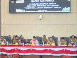Rapat Paripurna DPRD Medan, Bobby Jelaskan Perda Pajak dan Retribusi Daerah