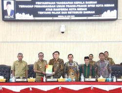 DPRD Medan Gelar Paripurna Tanggapan Kepala Daerah Terhadap Pandangan Umum Fraksi