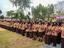 Ribuan Anggota Pramuka Raimuna di Taman Cadika Medan