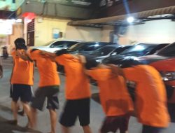 Tim Anti Begal Polrestabes Medan Ringkus 10 Anggota Geng Motor Sadis