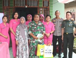Kapolres Sergai Besama Dandim 0204/DS Kunjungi Personel yang Sakit Menahun