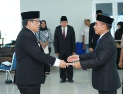 Pj Wali Kota Tebingtinggi Lantik H Kamlan SH MM Jadi Pj Sekda Tebingtinggi