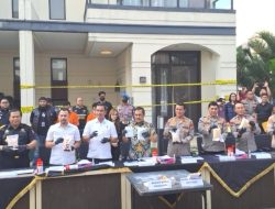 Bareskrim Bongkar Pabrik Narkoba di Dua Kota