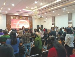 Beribadah di dalam Kantor Wali Kota Medan, Jemaat GEKI Apresiasi Bobby Nasution