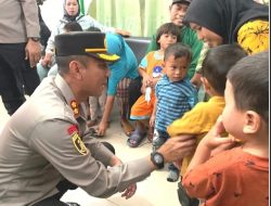 Sambut HUT Bhayangkara, Polres Sergai Gelar Baksos
