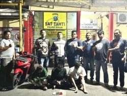 Pasutri dan Rekannya Terduga Pelaku Curas Diringkus Personel Polres Binjai