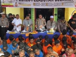 Mei ke Juni, Polres Belawan Ringkus 48  Penjahat