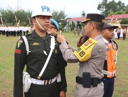 Kapolres Sergai Pimpin Apel Gelar Pasukan Operasi Patuh Toba 2023