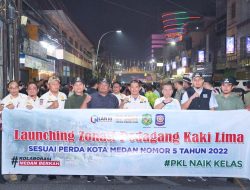 Launching Zonasi PKL, Upaya Pemko Medan Ciptakan Kenyamanan  dan Estetika Kota