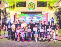Beranda Kreatif di Halaman Kantor Wali Kota Medan, Meriah