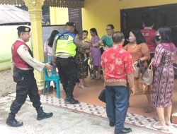 Polres Langkat Pam Ibadah Minggu di Gereja-gereja
